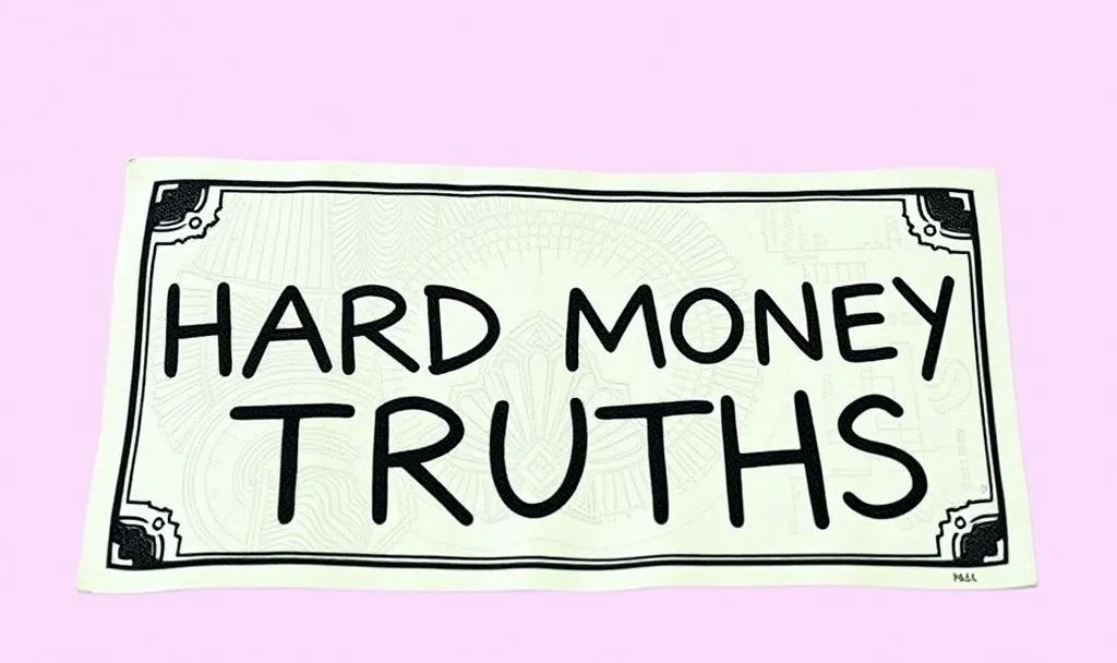 generated image of hard money truths