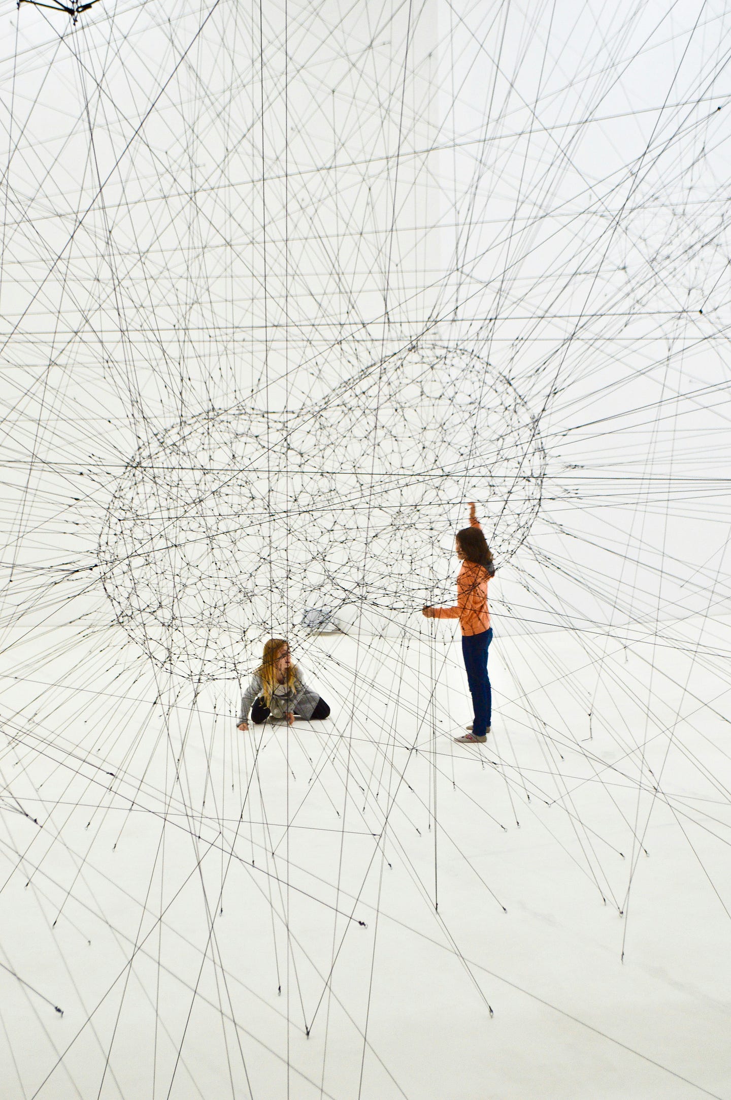 Image of two women learning